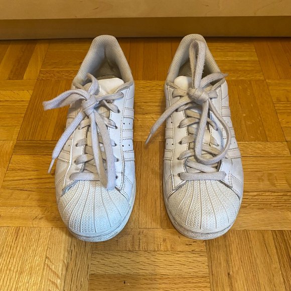 adidas Originals Shoes - ADIDAS ORIGINALS WHITE SUPERSTAR SNEAKERS 6